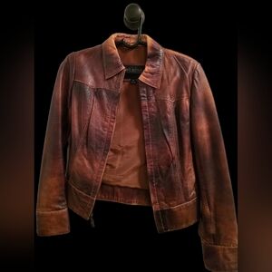Wilsons Leather Brown Jacket for Women